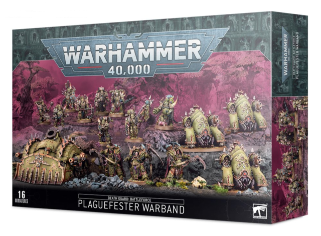 WARHAMMER 40,000 PLAGUEFEST WARBAND  | 5011921173426 | GAMES WORKSHOP