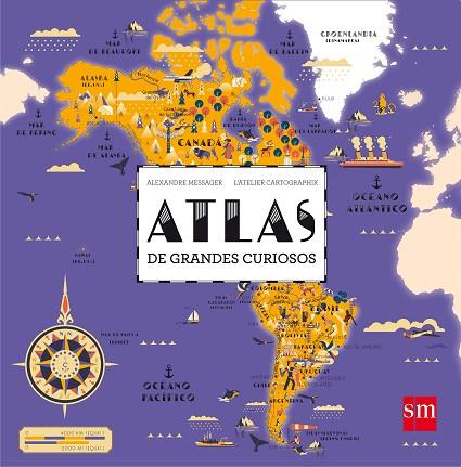 Atlas de grandes curiosos | 9788467595376 | Alexandre Messager