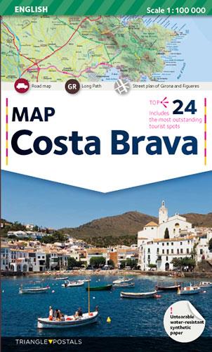 MAP COSTA BRAVA SCALE 1 : 100 000 | 9788484781530 | VVAA