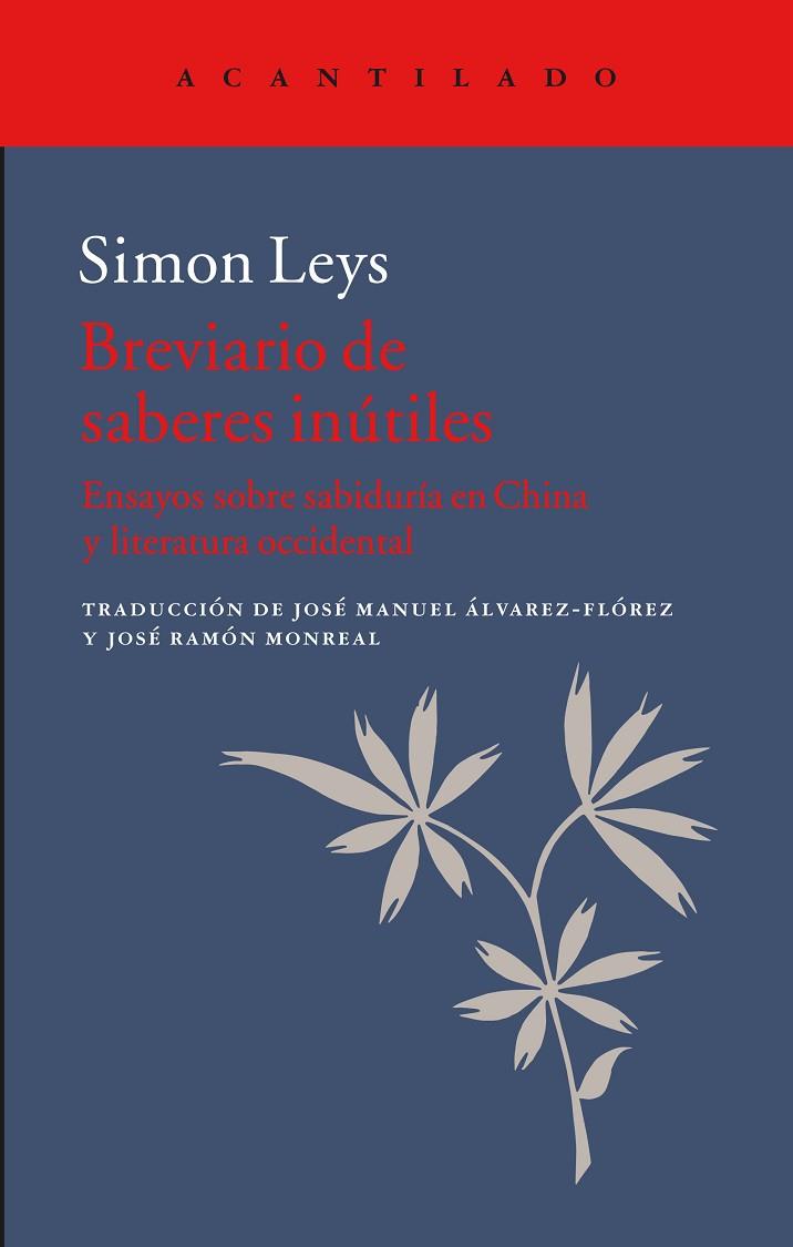 EL LIBRO DE LOS SABERES INUTILES | 9788416748075 | Simon Leys