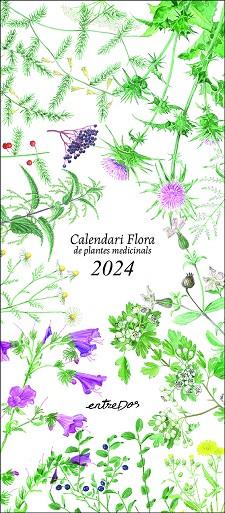 CALENDARI FLORA DE PLANTES MEDICINALS 2024 | 9788418900624 | PERE VILALDAMA