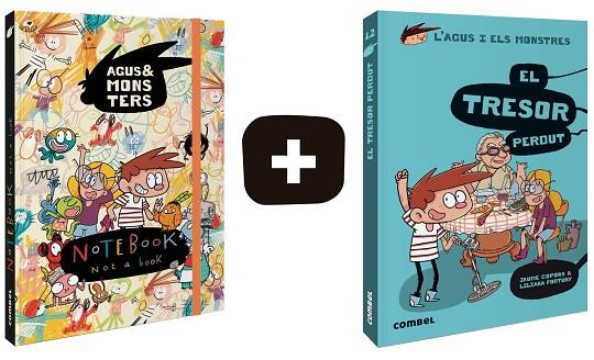 L'AGUS I ELS MONSTRES 12 + AGUS & MONSTERS NOTEBOOK | 9788491014805 | JAUME COPONS & LILIANA FORTUNY