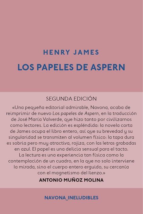LOS PAPELES DE ASPERN | 9788416259229 | HENRY JAMES