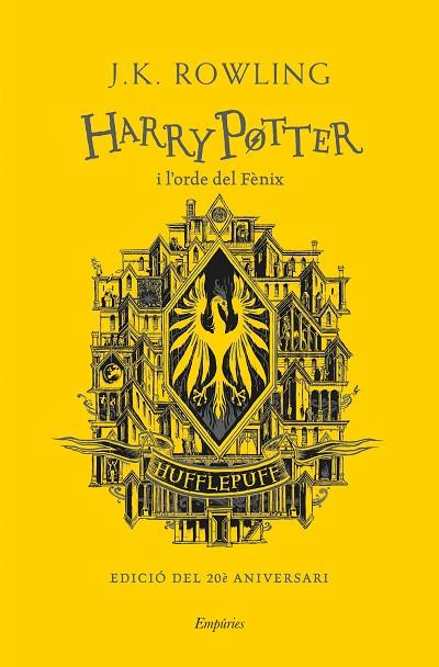 Harry Potter i l'ordre del Fènix casa Hufflepuff | 9788418833144 | J.K. Rowling