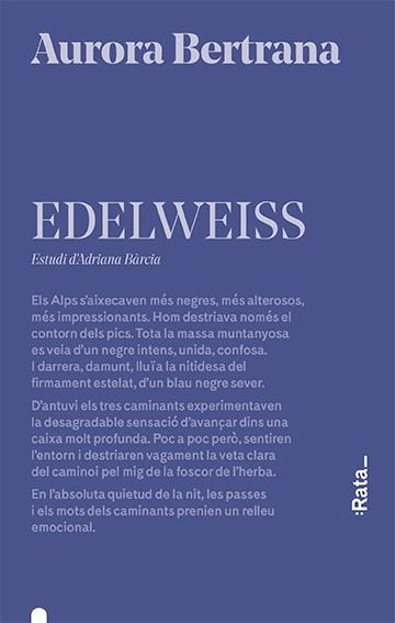 Edelweiss | 9788416738656 | Aurora Bertrana
