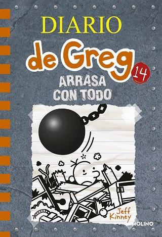 DIARIO DE GREG 14 ARRASA CON TODO | 9788427216747 | JEFF KINNEY