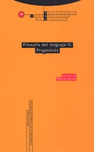 FILOSOFIA DEL LENGUAJE II PRAGMATICA | 9788481643336 | DASCAL, MARCELO (ED.)