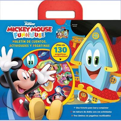 Mickey Mouse Funhouse Maletín de cuentos actividades y pegatinas | 9788418940149 | Disney