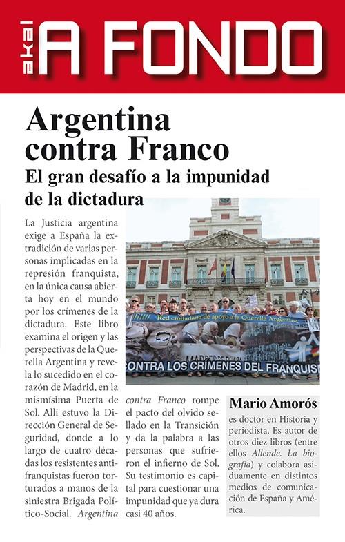 ARGENTINA CONTRA FRANCO | 9788446039785 | AMOROS QUILES, MARIO