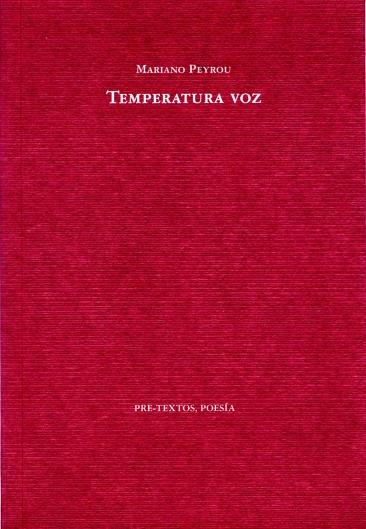 Temperatura voz | 9788492913282 | Mariano Peyrou