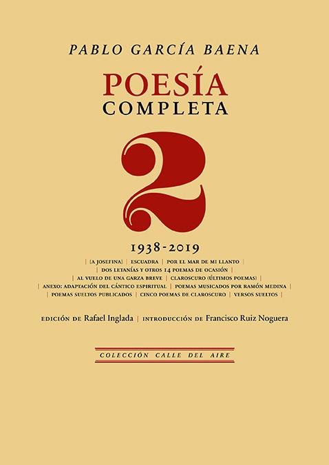 Poesía completa 02 | 9788418387876 | PABLO GARCIA
