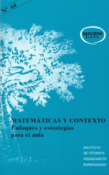 MATEMATICAS Y CONTEXTO | 9788427712591 | GOMEZ CHACON, INES M.