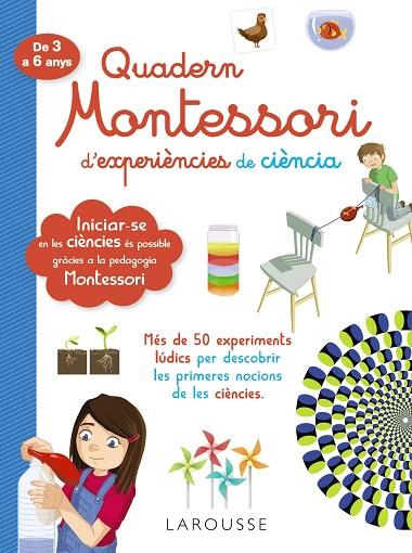 Quadern Montessori de experiències de ciència | 9788418100321 | VVAA