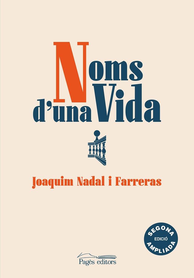 NOMS D'UNA VIDA | 9788413032498 | JOAQUIM NADAL FARRERAS
