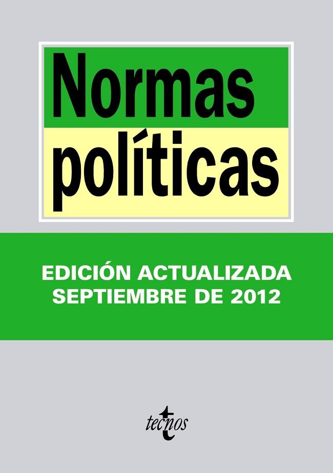 NORMAS POLITICAS | 9788430955558 | VV.AA.