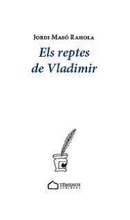 ELS REPTES DE VLADIMIR | 9788494921117 | JORDI MASO