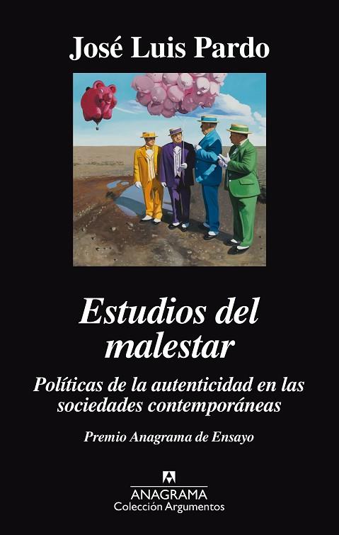 ESTUDIOS DEL MALESTAR POLITICAS DE LA AUTENTICIDAD EN LAS SOCIEDADES CONTEMPORANEA | 9788433964083 | JOSE LUIS PARDO