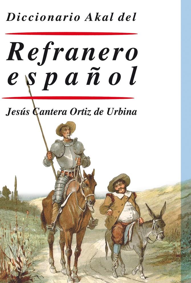 DICCIONARIO REFRANERO ESPAÑOL | 9788446029557 | ORTIZ DE URBINA, JESUS CANTERA