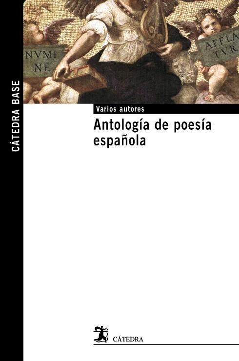 ANTOLOGIA DE POESIA ESPAÑOLA | 9788437626383 | VV.AA