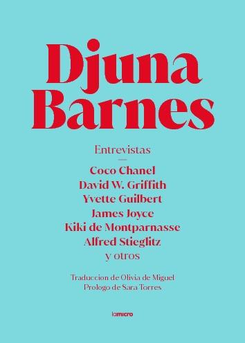 Entrevistas Djuna Barnes | 9788412770407 | DJUNA BARNES & SARA TORRES