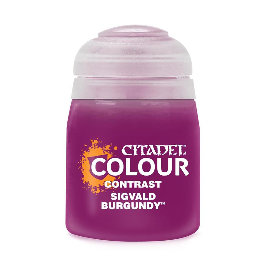 CONTRAST: SIGVALD BURGUNDY (18ML) 6 PACK | 99189960055061 | GAMES WORKSHOP