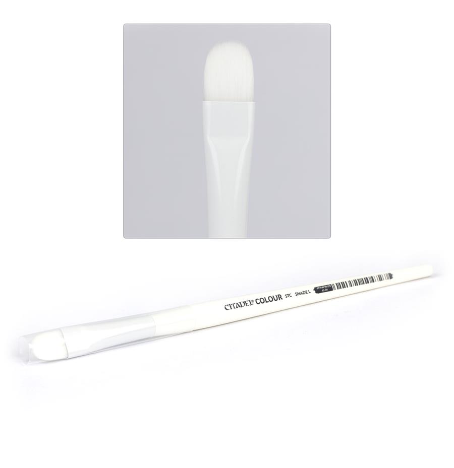 SYNTHETIC SHADE BRUSH (LARGE) (X3) | 99199999070034 | GAMES WORKSHOP
