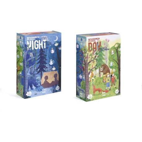 NIGHT & DAY  IN FOREST PUZZLE | 8436530167890 | LONDJI