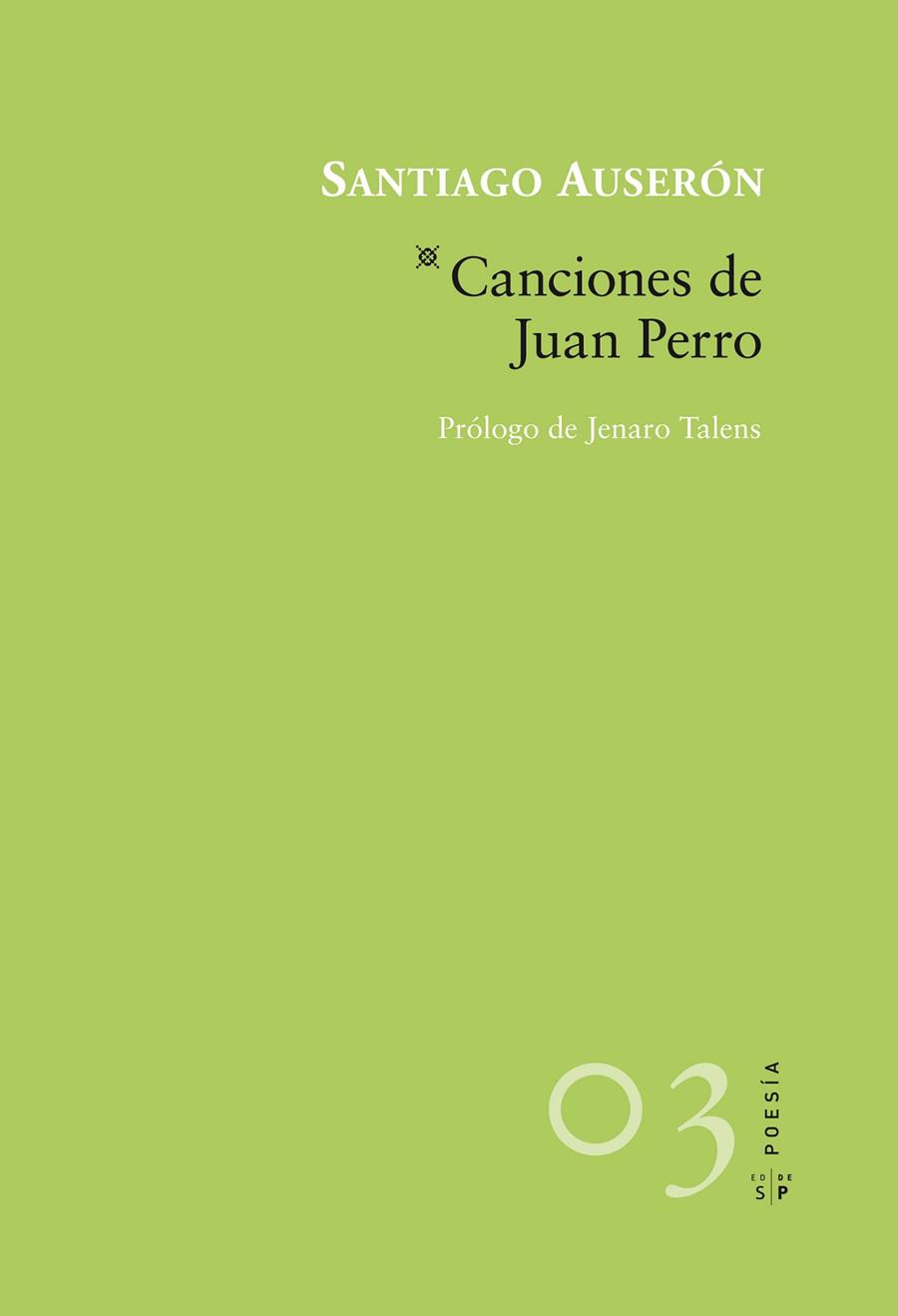 CANCIONES DE JUAN PERRO | 9788415065272 | AUSERON MARRUEDO, SANTIAGO