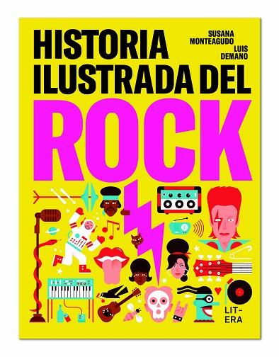 HISTORIA ILUSTRADA DEL ROCK | 9788494843952 | SUSANA MONTEAGUDO & LUIS DEMANO