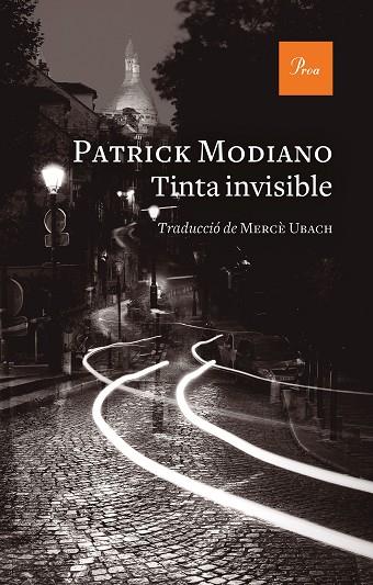 Tinta invisible | 9788475889337 | Patrick Modiano
