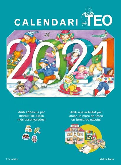 Calendari Teo 2021 | 9788418135477 | Violeta Denou