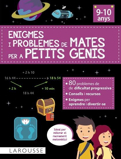 ENIGMES I PROBLEMES DE MATES PER A PETITS GENIS (9-10 ANYS) | 9788419436764 | SYLVAINE AURIOL