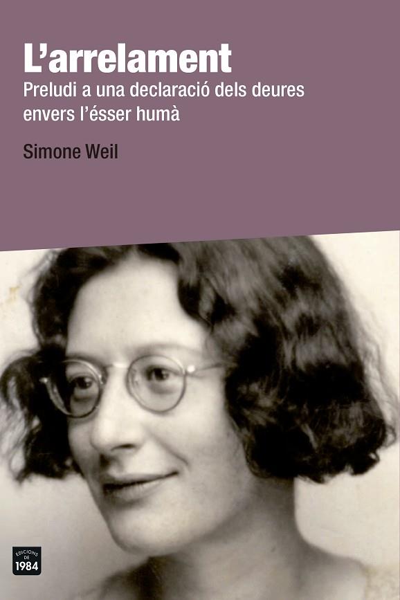 L'arrelament | 9788418858475 | Simone Weil
