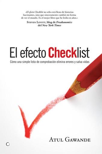 El Efecto Checklist | 9788495348562 | Atul Gawande
