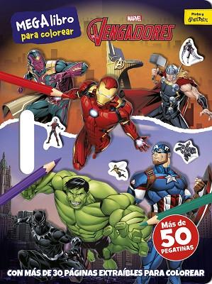 Los Vengadores Megalibro para colorear | 9788416914890 | Marvel