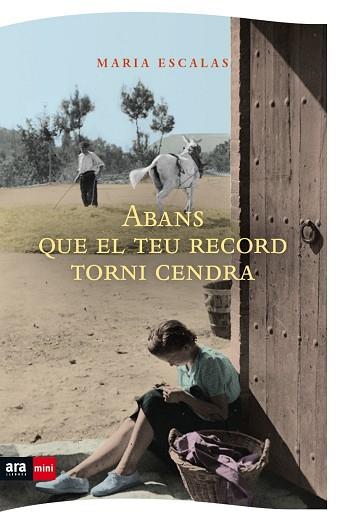 ABANS QUE EL TEU RECORD TORNI CENDRA | 9788494652394 | MARIA ESCALES