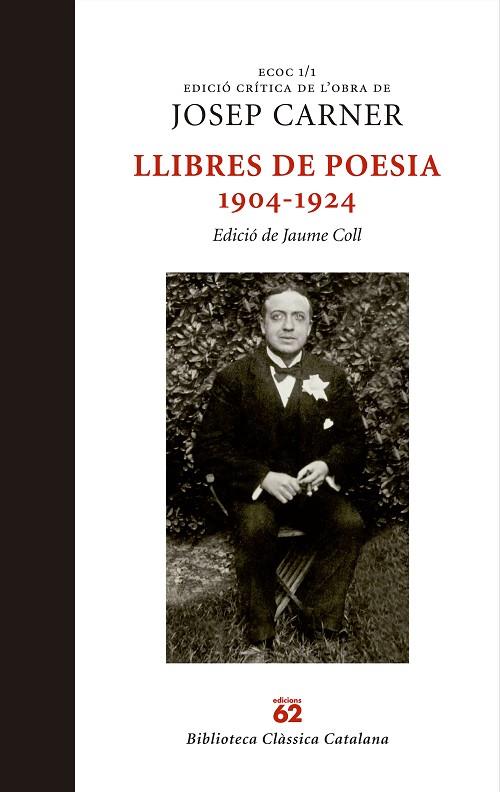 LLIBRES DE POESIA 1904-1924 | 9788429759884 | JOSEP CARNER PUIGORIOL
