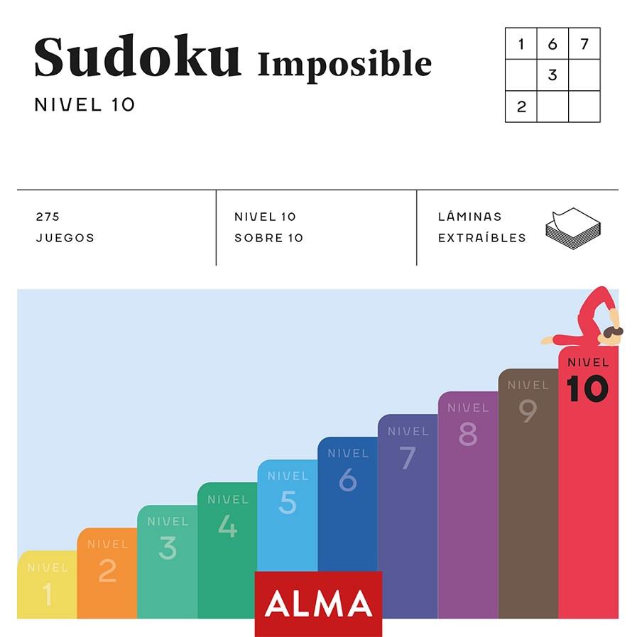 SUDOKU IMPOSIBLE  NIVEL 10 | 9788417430245 | VV.AA.