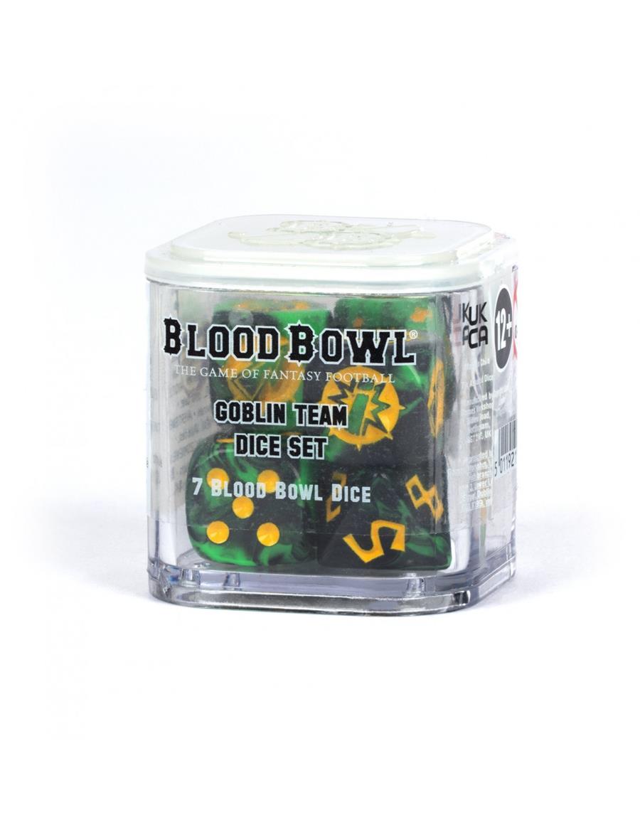 BLOOD BOWL: GOBLIN TEAM DICE | 5011921165643 | GAMES WORKSHOP