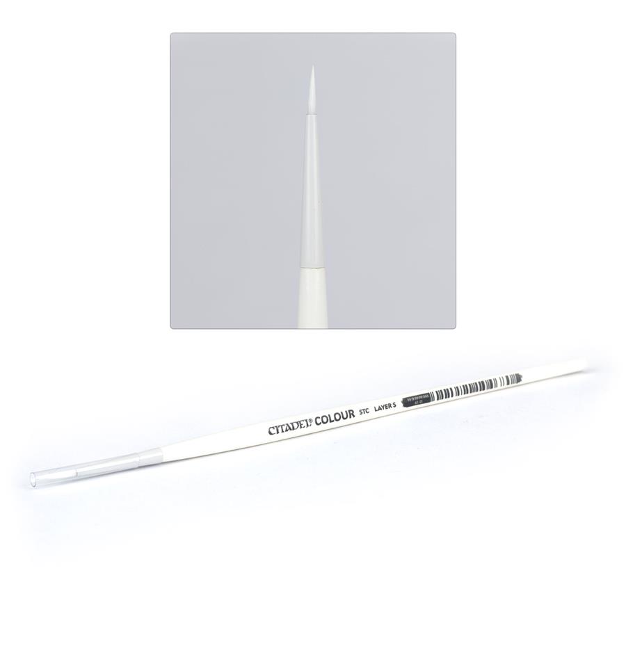 SYNTHETIC LAYER BRUSH (SMALL) (X6) | 99199999066068 | GAMES WORKSHOP