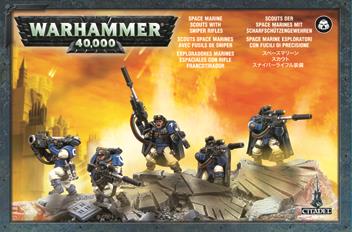 SPACE MARINE SCOUTS WITH SNIPER RIFLES | 5011921092178 | GAMES WORKSHOP
