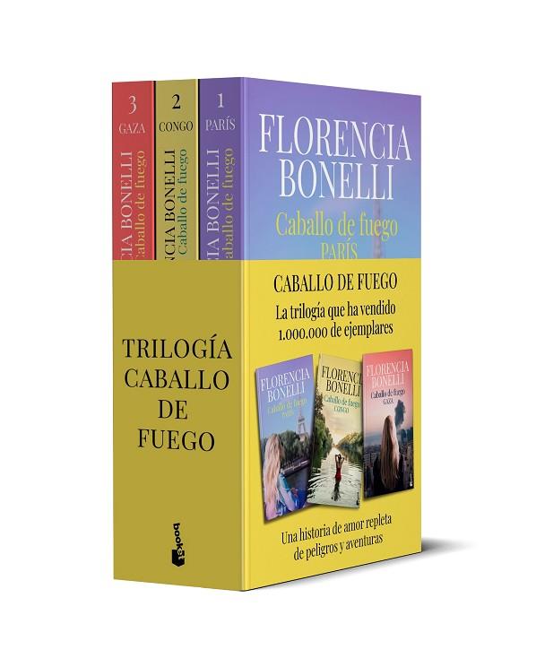 Pack Trilogía Caballo de fuego | 9788408261636 | Florencia Bonelli