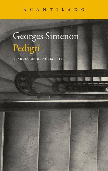 Pedigrí | 9788416011643 | Georges Simenon