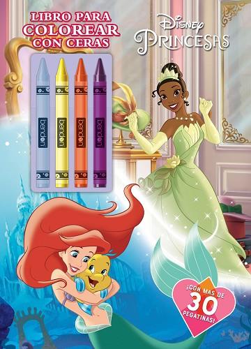 Princesas Libro para colorear con ceras | 9788499519883 | Disney