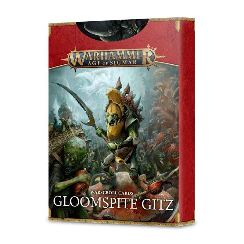WARSCROLL CARDS: GLOOMSPITE GITZ (ENG) | 5011921158850 | GAMES WORKSHOP
