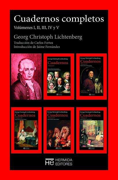 Caja Cuadernos completos | 9788412382655 | GEORG CHRISTOPH LICHTENBERG
