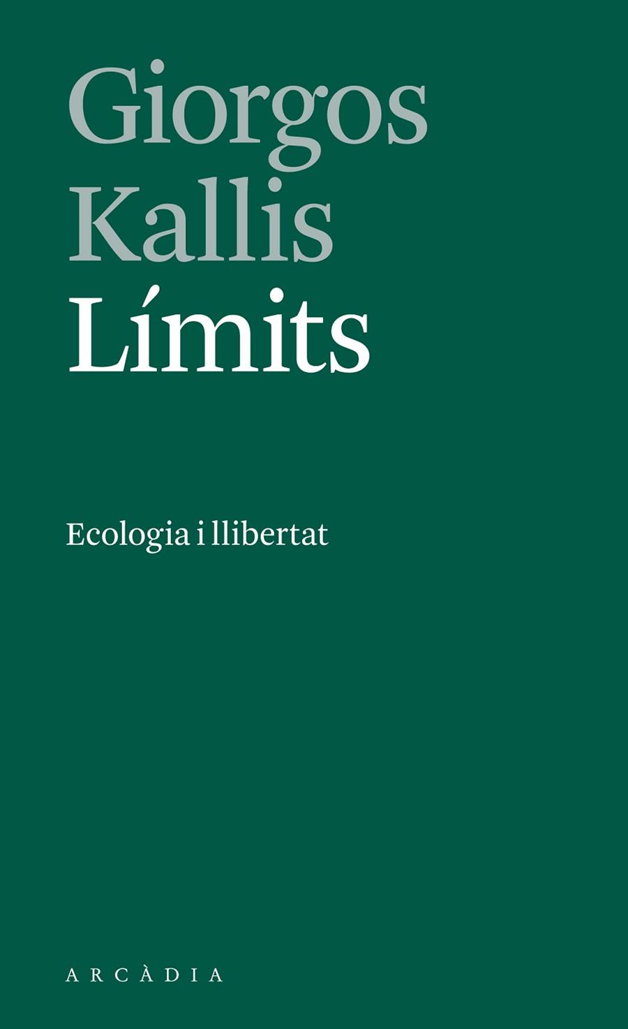 Límits | 9788412273533 | Giorgios Kallis
