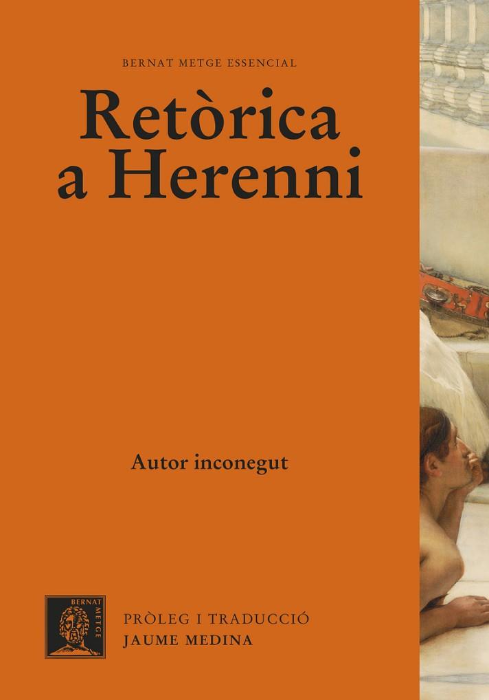 RETÒRICA A HERENNI | 9788498593730 | AUTOR DESCONEGUT