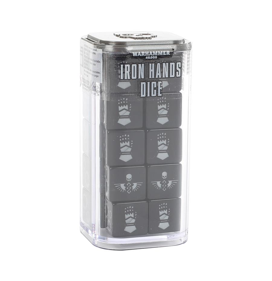 IRON HANDS DICE SET | 5011921124480 | games workshop