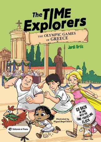 The time explorers The Olympic games of Greece | 9788419898098 | Jordi Ortiz Casas